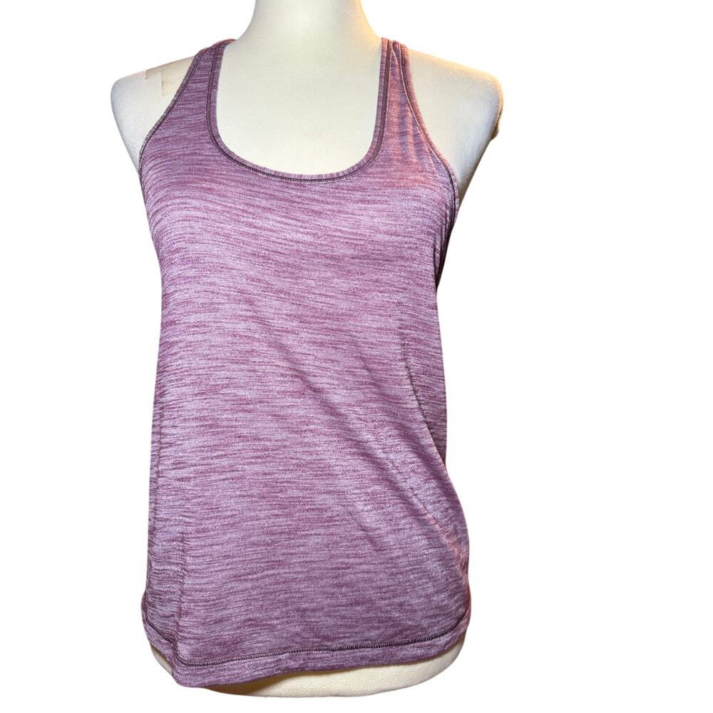 Lululemon Heathered Purple Racerback Athletic Tank Top, Women's Size Small
